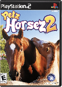 Petz Horsez 2 Playstation 2 US box art